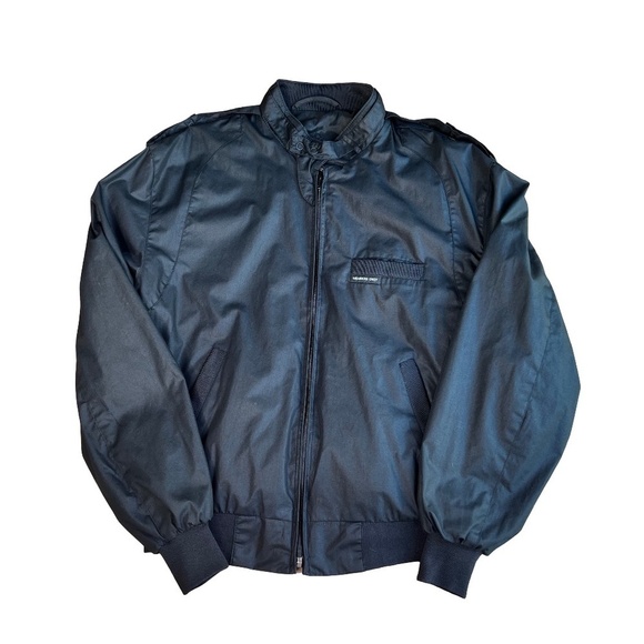 Members Only Iconic Classic Racer Jacket Black Size 38 - Picture 6 of 10